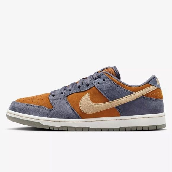 Nike Dunk SB Low Light Carbon Monarch Skateboard HF3063-002 Mens Size 9